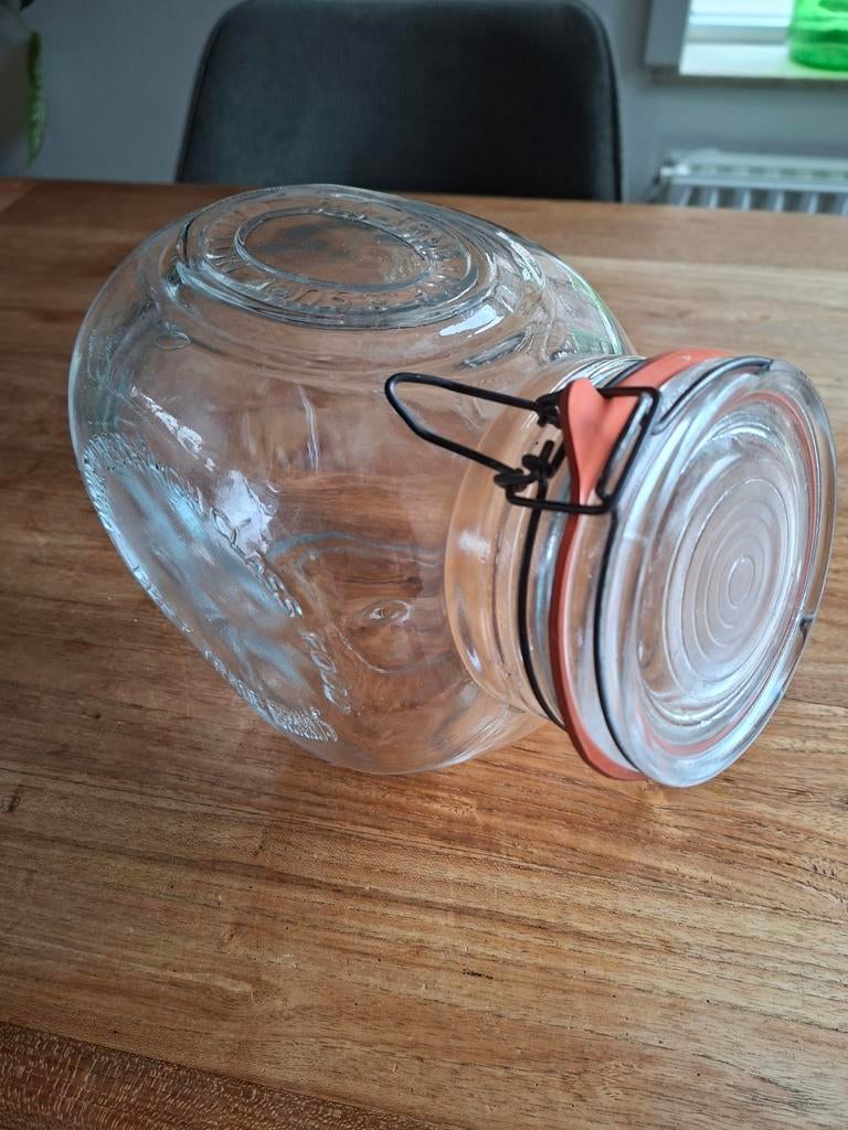 Weckfles / Inmaakfles - Liggend, Beetje Beschadigd, Ophalen, Gebruikt