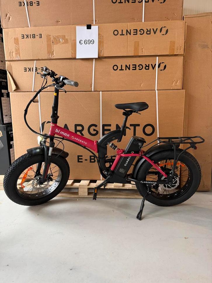 Argento E-Bike Bimax – elektrische vouwfiets, nieuw in doos!, Fietsen en Brommers, Fietsen | Vouwfietsen, Nieuw, Overige merken