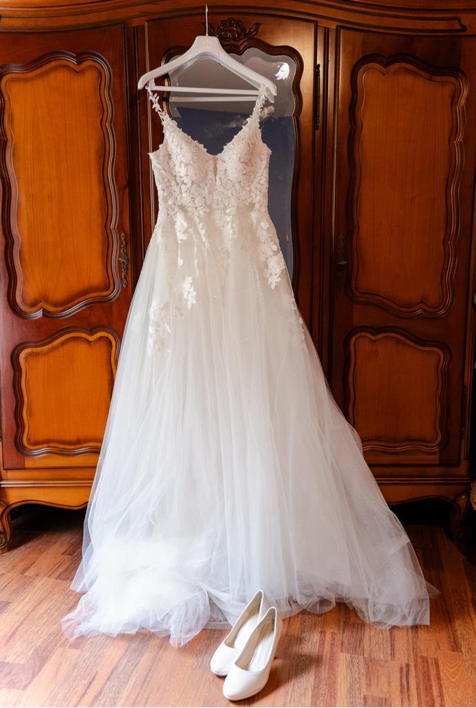 Trouwschoenen 38 bruidsschoenen 38 zgan, Kleding | Dames, Trouwkleding en Trouwaccessoires, Zo goed als nieuw, Schoenen, Ophalen of Verzenden