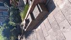 +-25 Grindtegels, Tuin en Terras, Ophalen of Verzenden, Zo goed als nieuw, 10 m² of meer, Beton