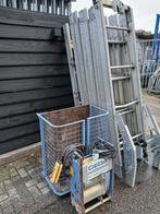 GEDA pannenlift ladderlift verhuislift 17 meter, Doe-het-zelf en Verbouw, Ophalen, Gebruikt, Overige typen, 5 meter of hoger