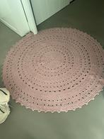 Vloerkleed 140cm doorsnede zacht roze met antislip, Huis en Inrichting, Stoffering | Tapijten en Kleden, Ophalen of Verzenden