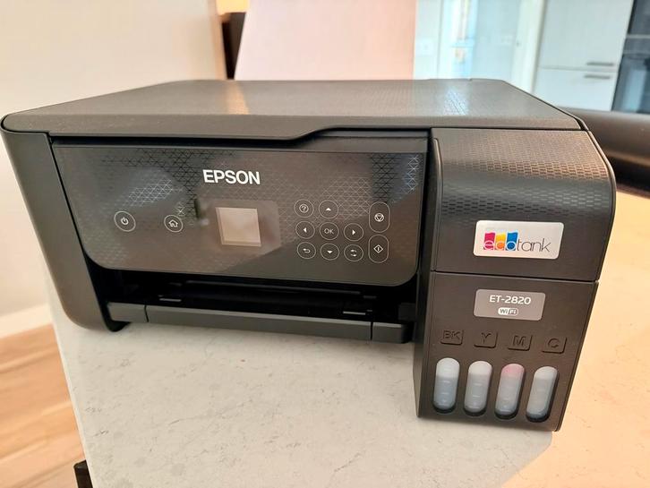Epson EcoTank ET-2820 All-in-One Printer, Computers en Software, Printers, Zo goed als nieuw, All-in-one, Inkjetprinter, Kleur printen
