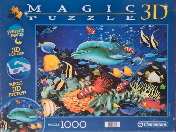 Magic 3D legpuzzel - Nieuw!, Hobby en Vrije tijd, Denksport en Puzzels, Nieuw, 500 t/m 1500 stukjes, Ophalen of Verzenden