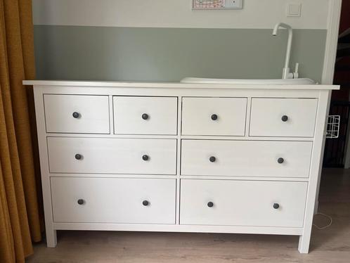 Ikea Hemnes Commode met wastafelblad, Kinderen en Baby's, Kinderkamer | Commodes en Kasten, Zo goed als nieuw, Commode, 90 tot 105 cm