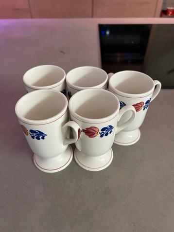 Royal Boch Boerenbont Irish coffee bekers beschikbaar voor biedingen
