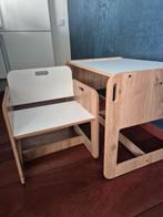 Peuter/kinderbureau met stoel zgan, Kinderen en Baby's, Kinderkamer | Tafels en Stoelen, Ophalen, Zo goed als nieuw, Tafel(s) en Stoel(en)