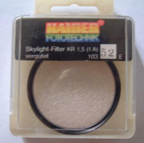 Filter Kaiser Skylight - 52 mm KR 1,5 (1 A ) 103 52E  Nieuw, Audio, Tv en Foto, Fotografie | Filters, Nieuw, Overige typen, 50 tot 60 mm
