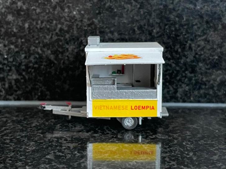 Resin bouwpakket Loempia kraam foodtruck marktkraam 1:87 H0, Hobby en Vrije tijd, Modelauto's | 1:87, Nieuw, Overige merken, Verzenden