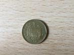 Munt 1 Peseta Spanje, Postzegels en Munten, Ophalen of Verzenden, Overige landen, Losse munt