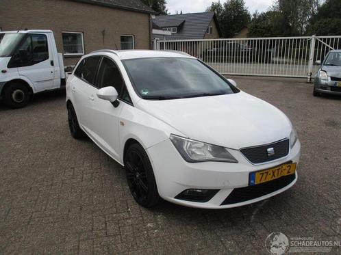 SEAT Ibiza 1.2 TDI ST Style Eco (bj 2012), Auto diversen, Schadeauto's, Seat, Handgeschakeld, Diesel, Stationwagon, Wit