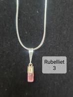 Rubelliet Toermalijn hanger 2#3, Ophalen of Verzenden, Nieuw