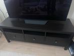 Zwartbruin TV-meubel IKEA, Gebruikt, 100 tot 150 cm, Ophalen of Verzenden, Minder dan 100 cm