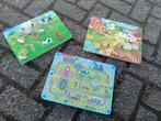 Peuter magnetische en dieren schuifpuzzels (3 stuks), Ophalen of Verzenden, Zo goed als nieuw, Puzzelen