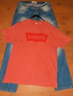 2 spijkerbroeken voor heren maat 32 32 met gratis T-shirt, Blauw, Overige jeansmaten, Ophalen of Verzenden, Zo goed als nieuw