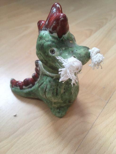 keramiek beesel, draakje van Herman Crins, Antiek en Kunst, Antiek | Keramiek en Aardewerk, Ophalen of Verzenden