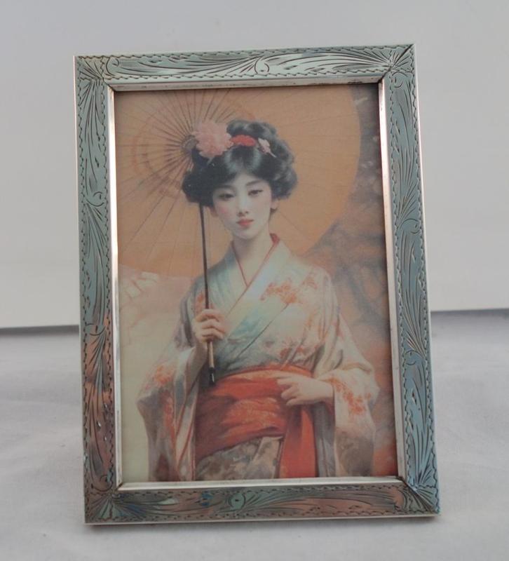 Grote Collectie Zilveren Fotolijsten, Antiek en Kunst, Antiek | Goud en Zilver, Ophalen of Verzenden