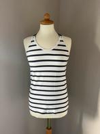 10 days wrapper top streep zwart wit 38 40, Kleding | Dames, Tops, Maat 38/40 (M), Wit, 10days, Ophalen of Verzenden