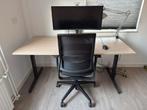 Ahrend bureau 160x80, Huis en Inrichting, Bureaus, Ophalen, In hoogte verstelbaar, Zo goed als nieuw, Bureau