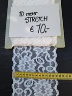 Heel mooi Breed lingerie stretch kant, 10 meter 10 euro, Nieuw, Kant, Ophalen