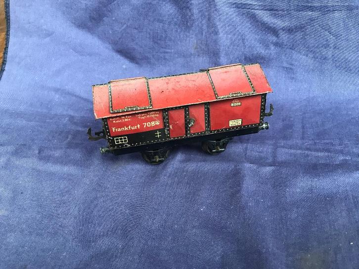 Karl Bub spoor 0 cementwagen 7084 Frankfurt, Antiek en Kunst, Antiek | Speelgoed, Ophalen of Verzenden