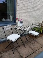 bistro set, Tuin en Terras, Ophalen, Gebruikt, 2 zitplaatsen