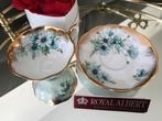 Royal albert SPECIAALTJE DIK IN HET GOUD !!, Ophalen, Zo goed als nieuw, Porselein, Kop en/of schotel