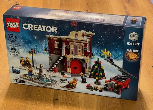 LEGO Winter Village Fire Station (10263) – Nieuw in Doos, Kinderen en Baby's, Speelgoed | Duplo en Lego, Nieuw, Lego, Complete set