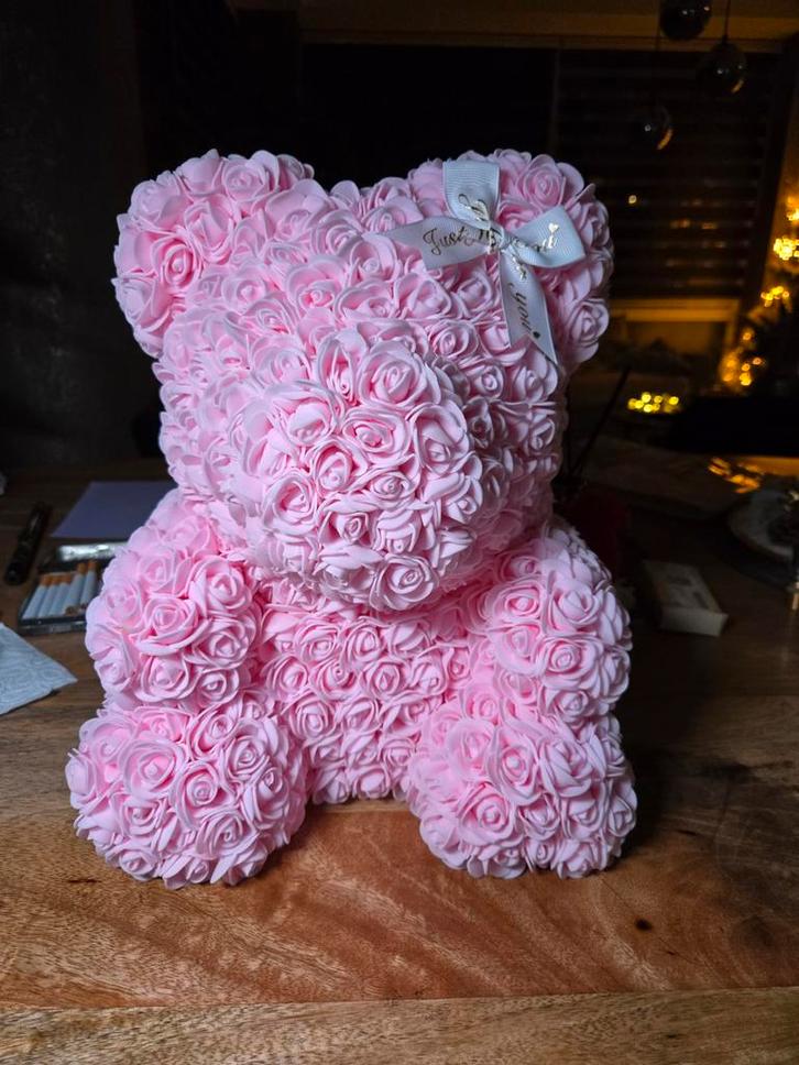 Rozenbeer - Perfect cadeau!, Huis en Inrichting, Woonaccessoires | Boeddhabeelden, Zo goed als nieuw, Ophalen of Verzenden