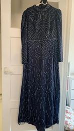 Blauwe gelegenheidsjurk, Overige typen, Blauw, Maat 46/48 (XL) of groter, Ophalen of Verzenden
