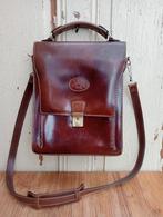 Originele Calesa leren zadeltas cognac - beschadigd, Overige merken, Gebruikt, Minder dan 30 cm, Ophalen of Verzenden