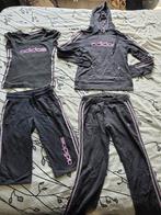 Adidas Set 4-delig: T-shirt, Trui, Lange & Korte Broek S/M, Kleding | Dames, Ophalen of Verzenden, Gedragen