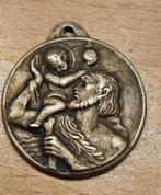 Bedeltje / hanger van St Christopher Caltex, Sieraden, Tassen en Uiterlijk, Overige merken, Overige materialen, Ophalen of Verzenden