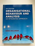Organisational Behaviour and Analysis, Derek Rollinson, Ophalen of Verzenden, Beta, WO