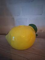 Citroen kaarsenhouder, Huis en Inrichting, Ophalen of Verzenden, Overige materialen, Minder dan 25 cm