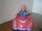 BABY BORN RACE-AUTO MET GELUID, Ophalen, Zo goed als nieuw, Babypop