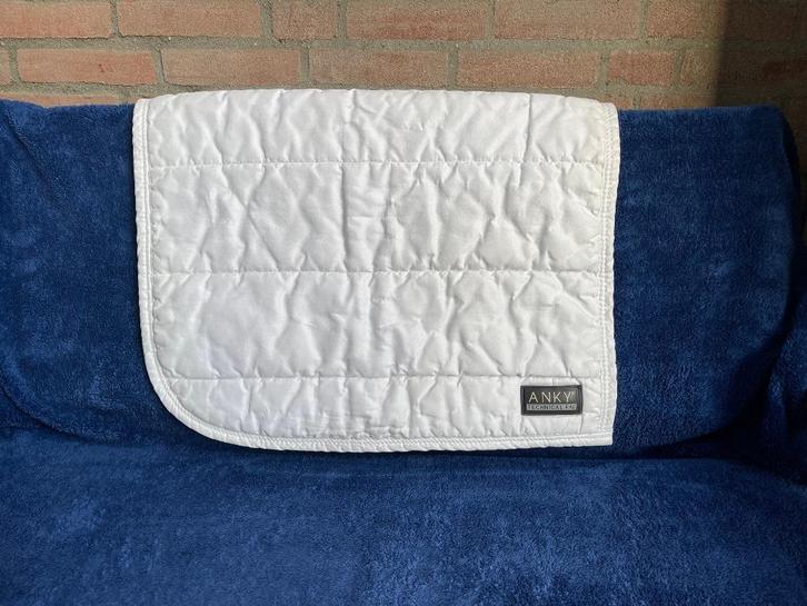 Wit Anky dekje, Dieren en Toebehoren, Paarden en Pony's | Dekens en Dekjes, Gebruikt, Dekje, Ophalen of Verzenden