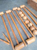 Vintage crouquet spel, antiek., Ophalen of Verzenden