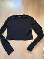 Zara Crop Top - Maat L, Kleding | Dames, Zwart, Maat 42/44 (L), Ophalen of Verzenden, Zo goed als nieuw
