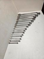 Gedore 1B ring/steeksleutels 16 delig van  8-41 mm, Ophalen of Verzenden, Gebruikt