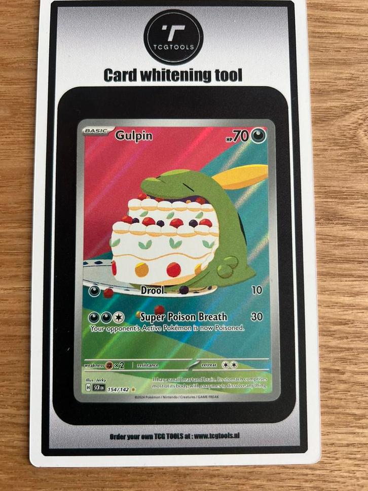 Gulpin #154 Stellar Crown, Hobby en Vrije tijd, Verzamelkaartspellen | Pokémon, Zo goed als nieuw, Ophalen of Verzenden
