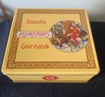 Groot vierkant blik van Lu Biscuits. Afm.23x21,5x9,5 cm., Verzamelen, Blikken, Ophalen of Verzenden, Zo goed als nieuw, Koek(jes)