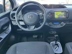 Toyota Yaris 1.5 Hybrid 101PK Automaat Navi,Cruise,Clima,Sto, Gebruikt, Zwart, 4 cilinders, Origineel Nederlands