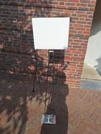 Stalamp met vierkante kap, Huis en Inrichting, Lampen | Vloerlampen, Ophalen, Gebruikt, 100 tot 150 cm