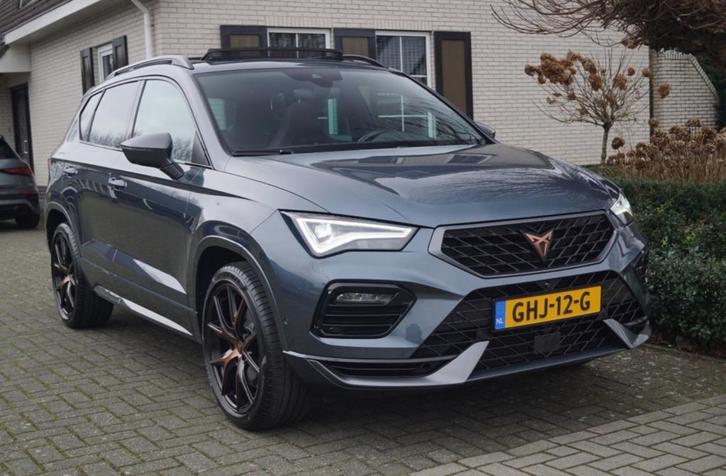 Cupra Ateca 2.0 TSI 301pk Limited 4DRIVE DSG 2021 Grijs, Auto's, Seat, Particulier, Ateca, 360° camera, 4x4, Aangepast voor mindervaliden