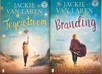 Jackie van Laren - eilandliefde serie Tegenstroom & Branding, Ophalen of Verzenden, Zo goed als nieuw, Jackie van Laren, Nederland