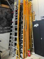 diverse trappen en ladders, Doe-het-zelf en Verbouw, Ladders en Trappen, Ophalen, Gebruikt, Opvouwbaar of Inschuifbaar, 4 meter of meer