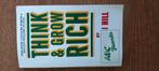 Think & grow rich, by Napoleon Hill, Ophalen of Verzenden, Gelezen, Napoleon Hill