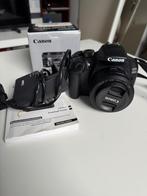 Canon EOS 1300D + ef 50mm lens, Canon, Compact, Zo goed als nieuw, Geen optische zoom