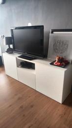 IKEA Besta TV Kast 180x42x65/ zwarte lamp gratis:), Huis en Inrichting, Ophalen, Gebruikt, 150 tot 200 cm, Minder dan 100 cm